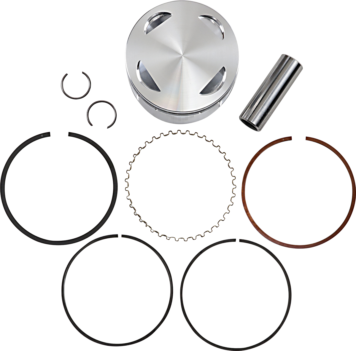 JE PISTONS Piston Kit - 102.00 mm -10.8:1 CR - Honda 128998