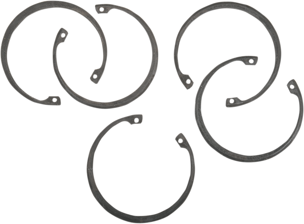 EASTERN MOTORCYCLE PARTS Snap Rings - Main Shaft Ball Bearing - For 5-Speed A-11161