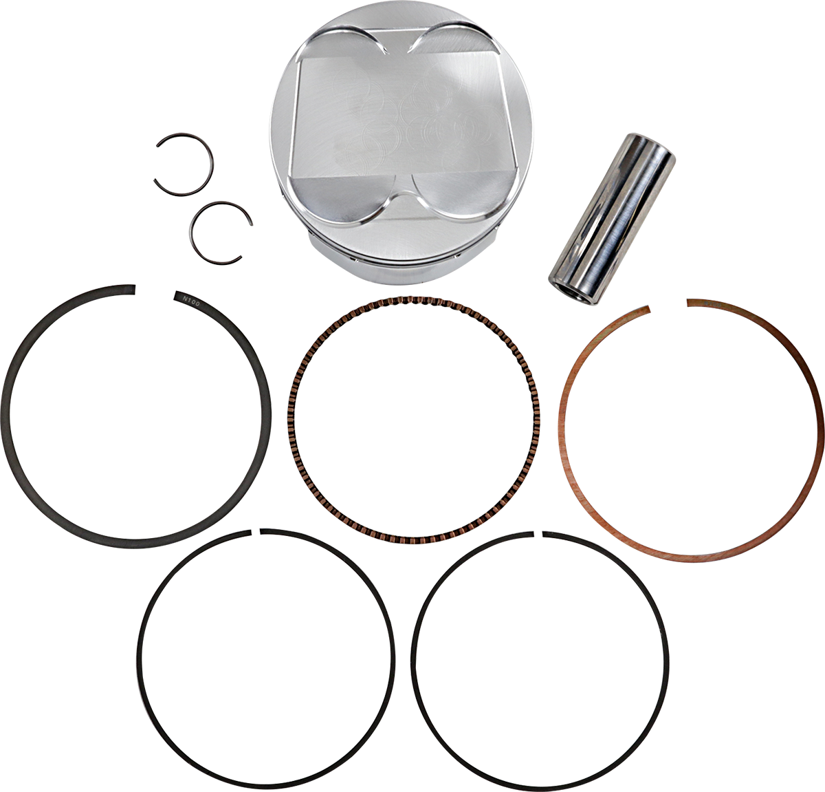 JE PISTONS Piston Kit - 90.00 mm - 12.0:1 CR - Arctic Cat | Kawasaki | Suzuki 180297