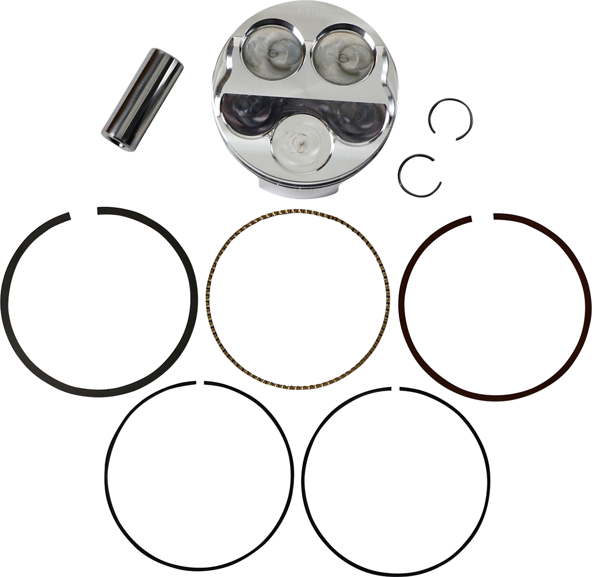 JE PISTONS Piston Kit - 95.00 mm - 13.5:1 CR - Yamaha 247956