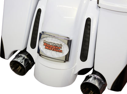 Stealth 3 Frame W/Light Chrome `09 Up Cvo Flh/T