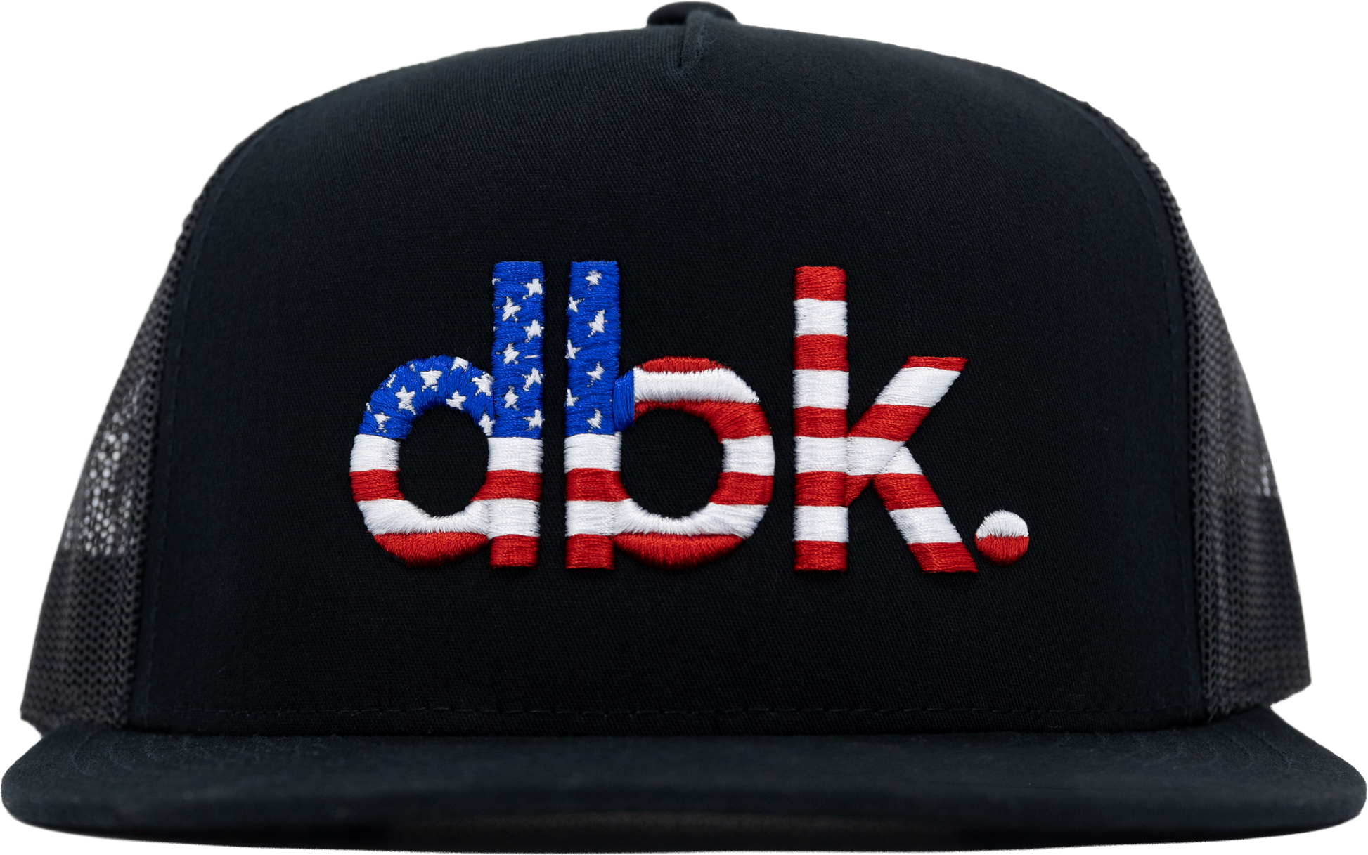 Basics Flag 2fifty Black Trucker Hat