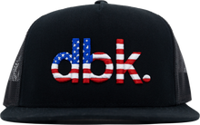 Basics Flag 2fifty Black Trucker Hat