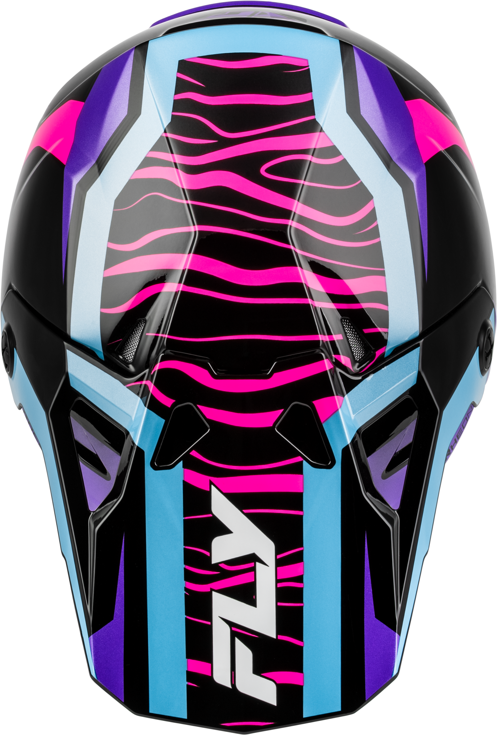 Youth Formula Cp Charge Helmet Black/Purple/Pink/Blue Yl