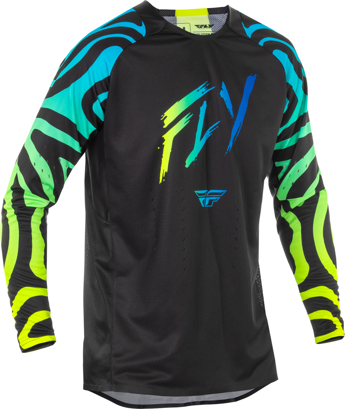 Evolution  Dst Zen Jersey Black/Blue/Hi Vis Md