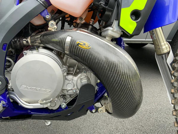 Pipe  Guard  Carbon  Fiber Sherco