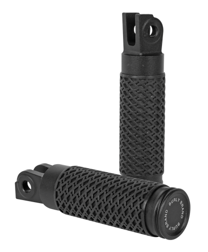 Slash Cut Foot Pegs Pr Black