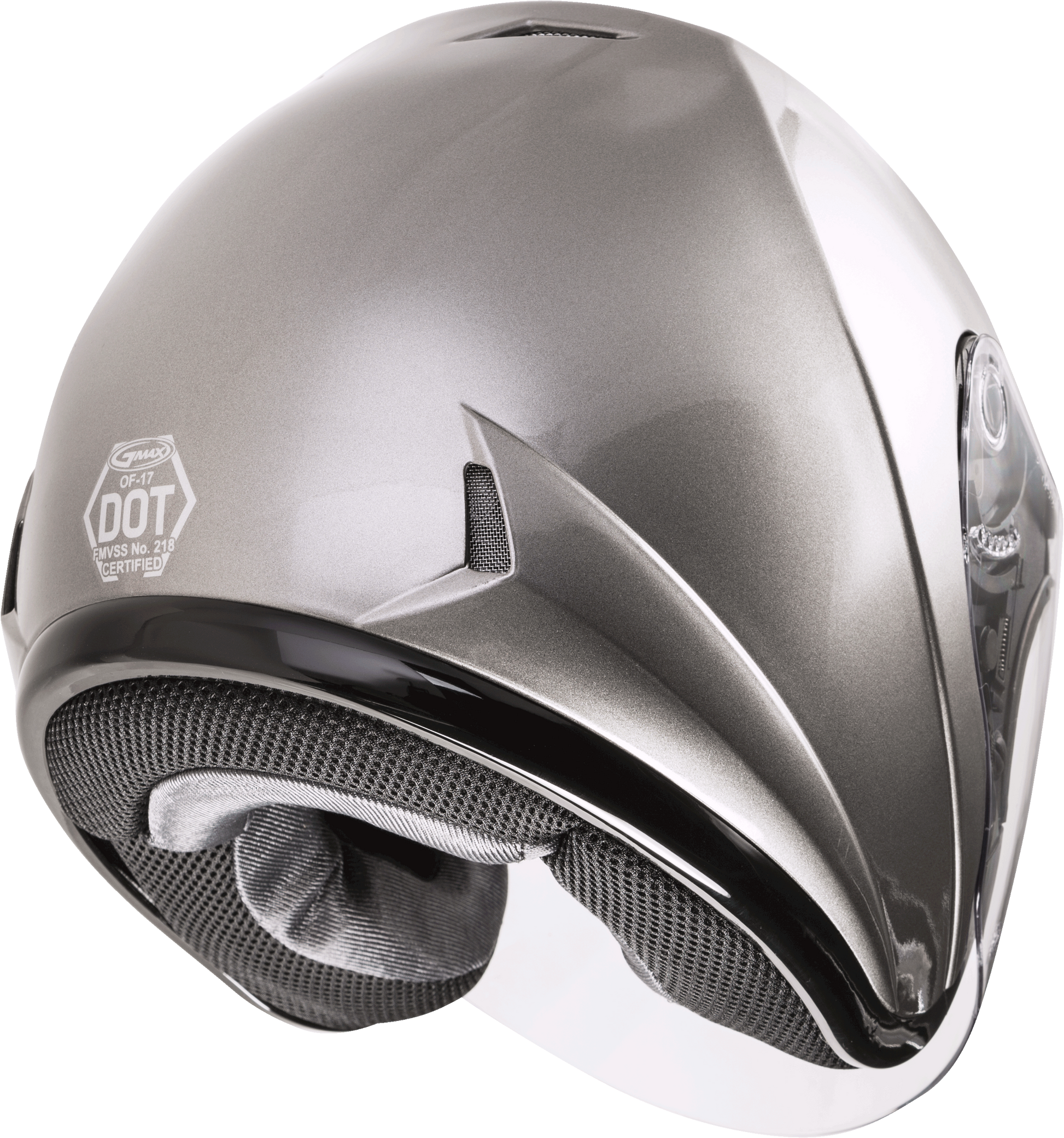 Of 17 Open Face Helmet Titanium Xs