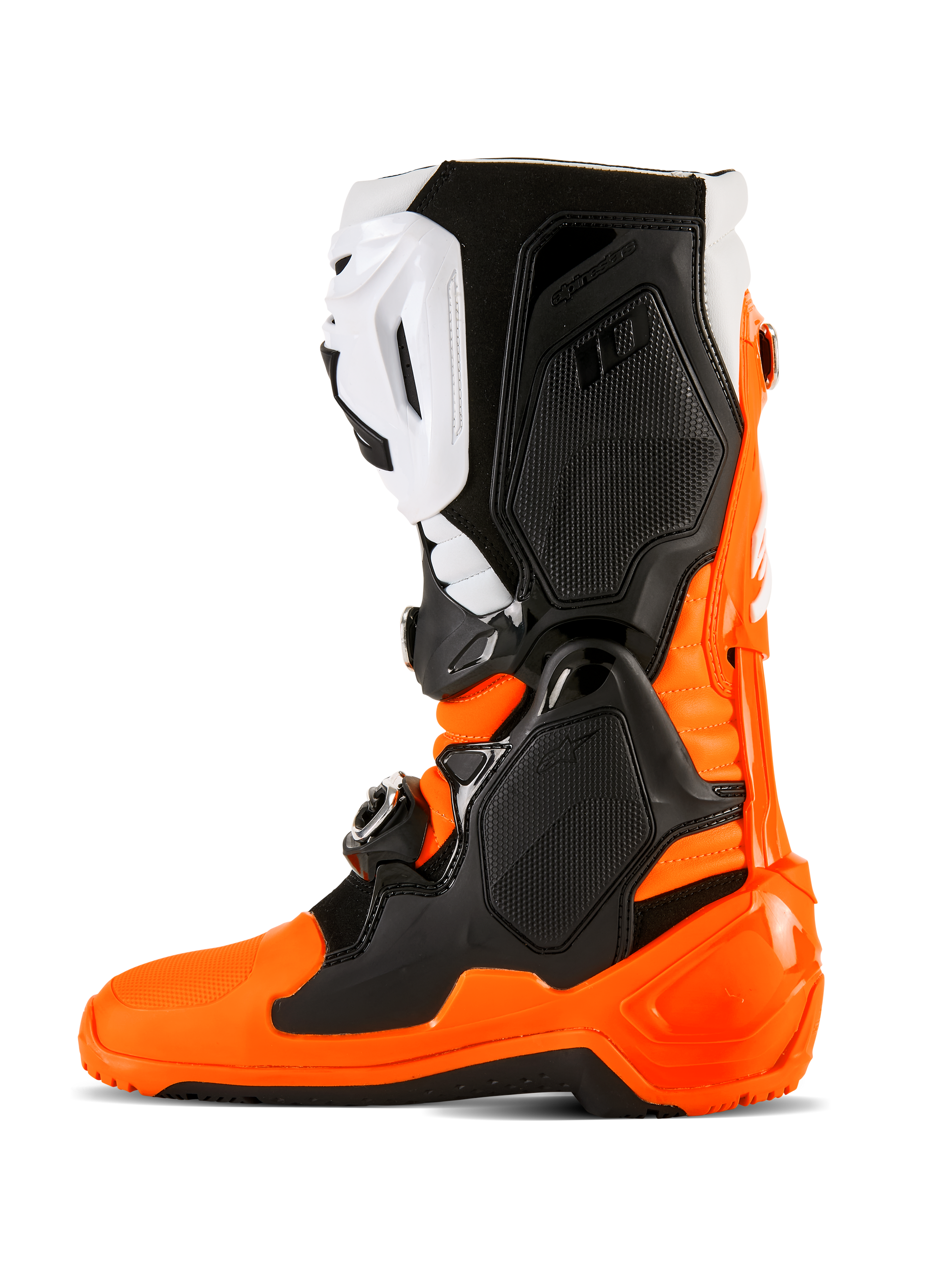 Tech 10 Enduro Boots Orange Fluo/Black/White 14