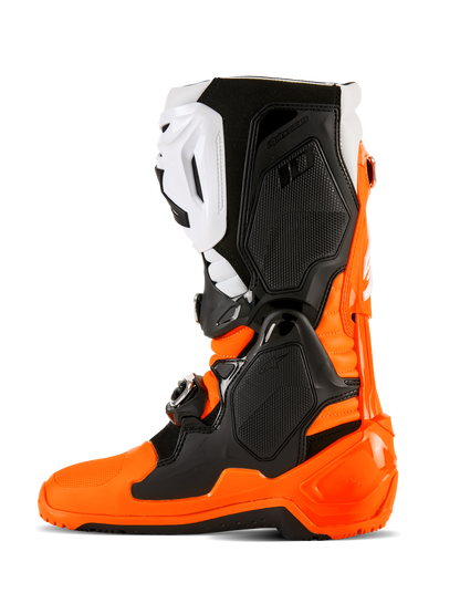 Tech 10 Enduro Boots Orange Fluo/Black/White 10