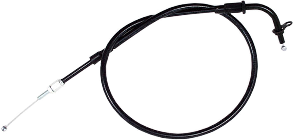 Black Vinyl Throttle Pull Cable