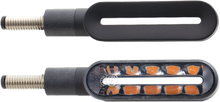Cyclone Led Turn Signals Sequential Black Pair
