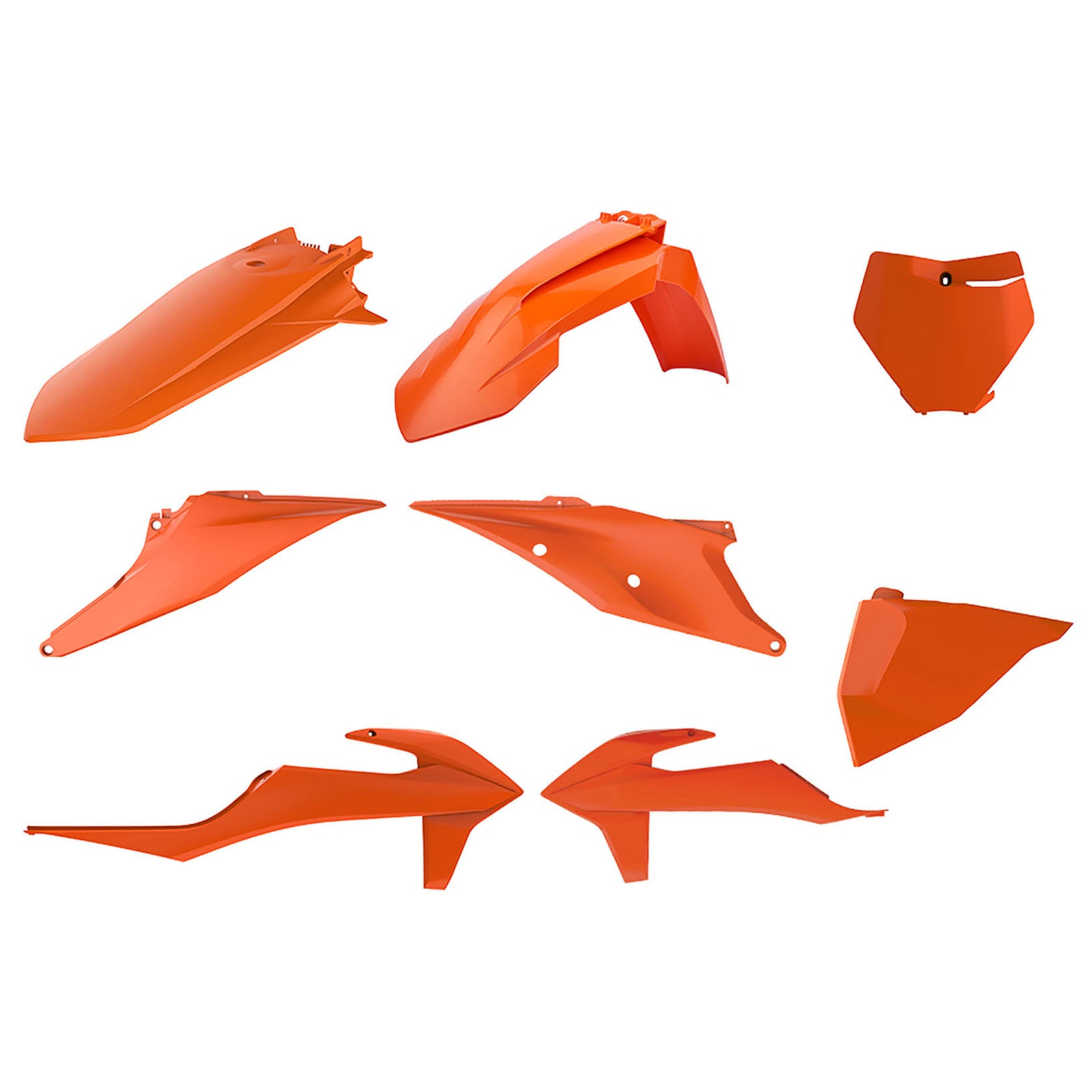 Plastic Body Kit Orange