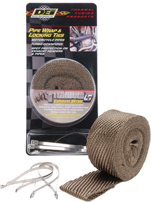 Pipe Wrap & Locking Ties Titanium