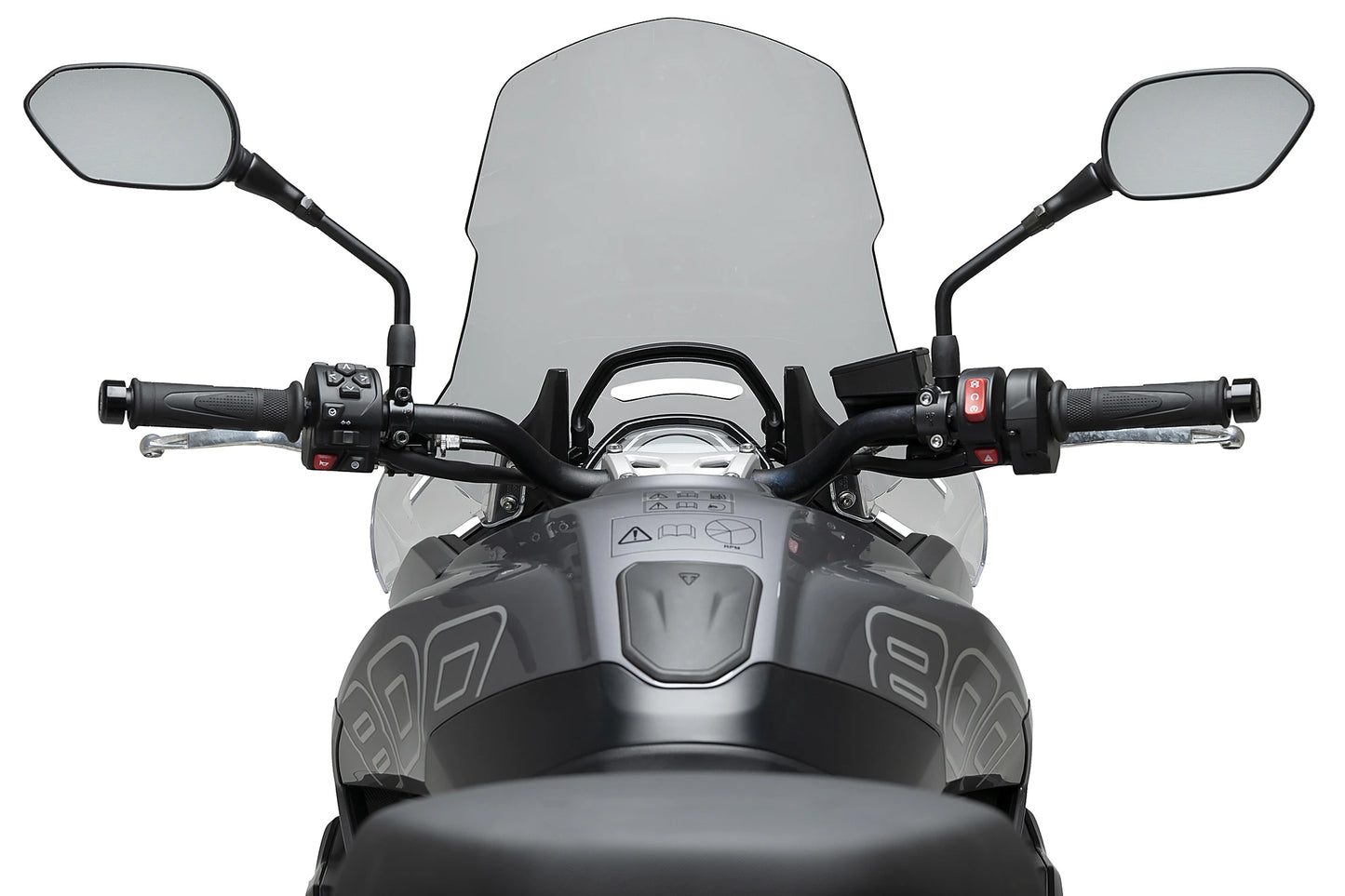 Windscreen Touring Smoke Tri