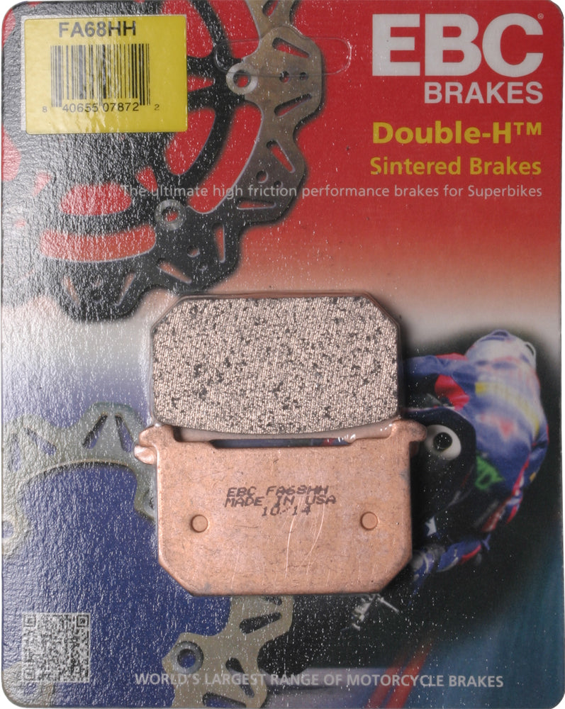 Brake Pads Fa68hh Double H Sintered