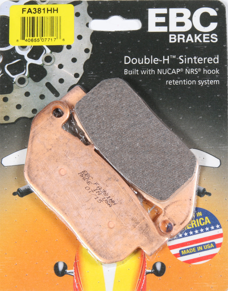 Brake Pads Fa381hh Double H Sintered