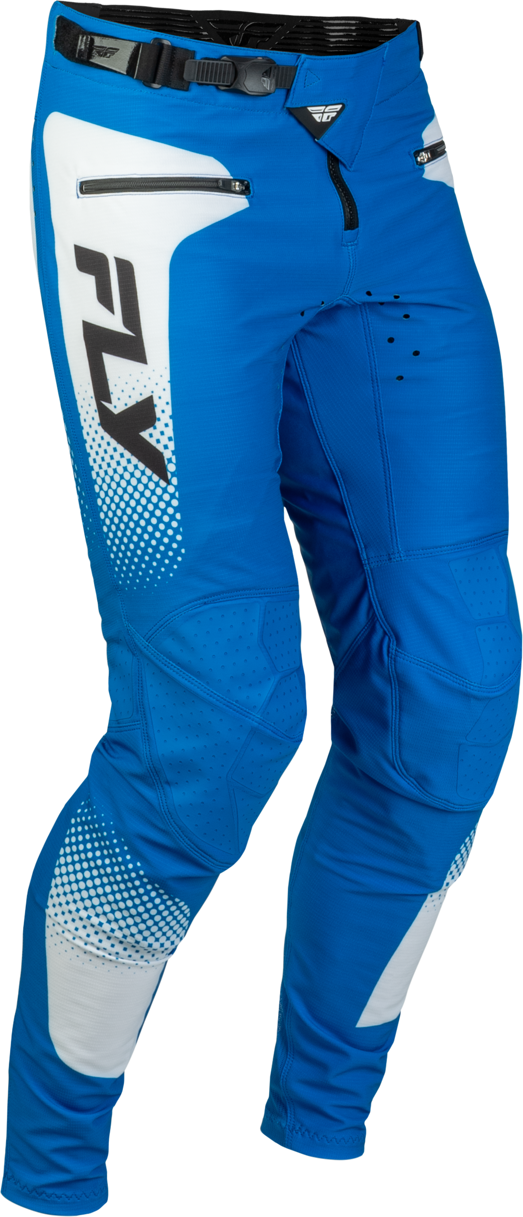 Yth Rayce Sonar Bicycle Pants Blue/White/Black Sz 20