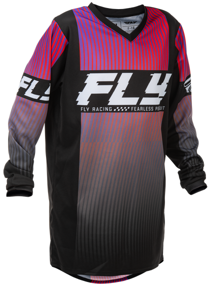 Youth F 16 Jersey Black/Red/Purple Ys
