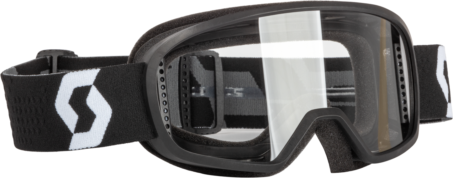 Youth Buzz Mx Goggle Black/Grey W/Clear