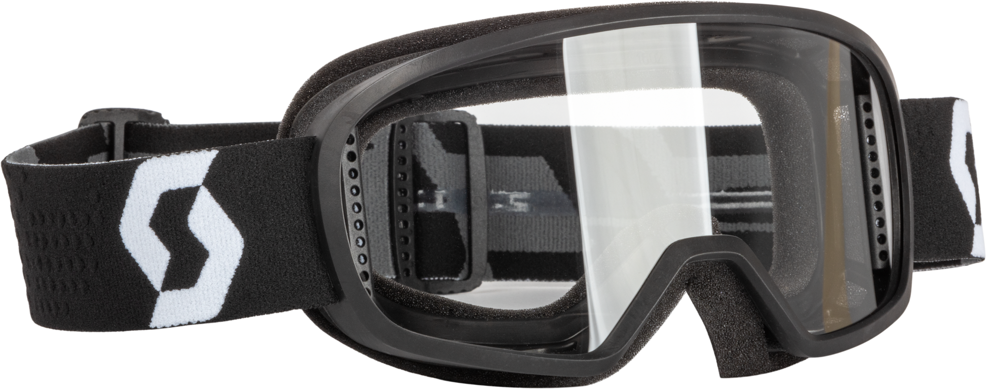 Youth Buzz Mx Goggle Black/Grey W/Clear