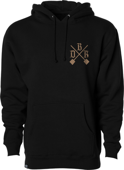 Camo Shovels Hoodie Black Md