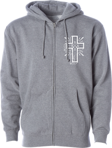 Multiply Zip Hoodie Gunmetal Heather Md
