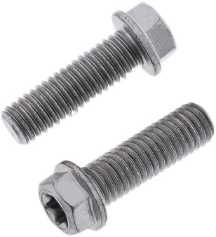 Euro Torx Flange Bolt 8x.1.25x25mm 10/Pk