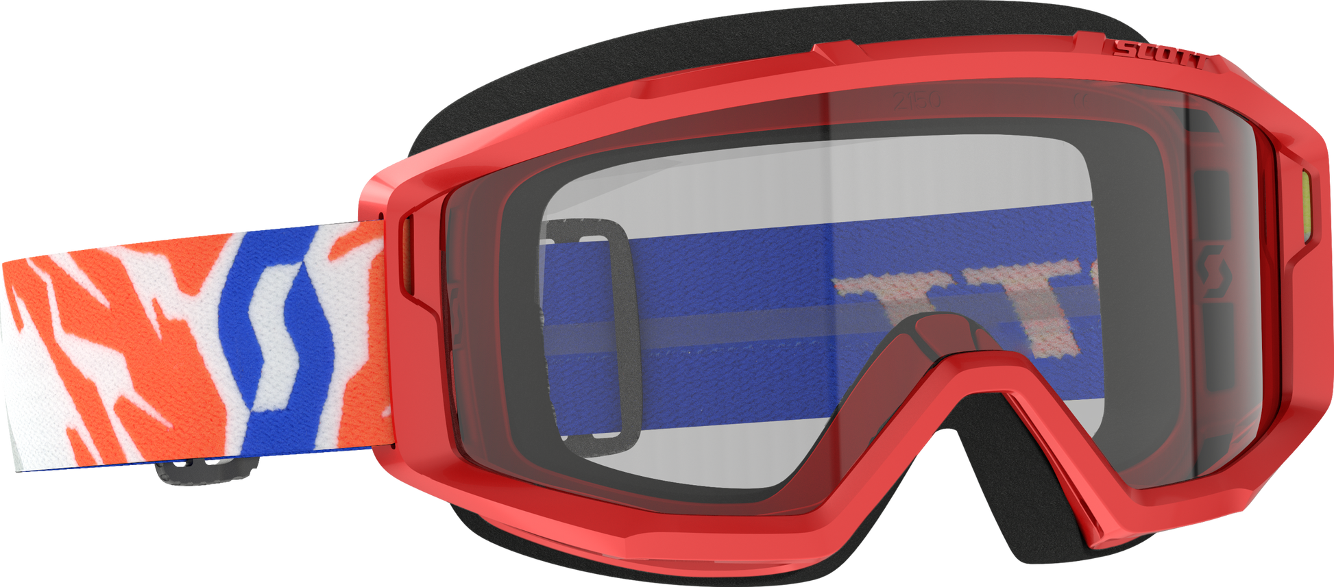 Primal Youth Goggle Red Clear