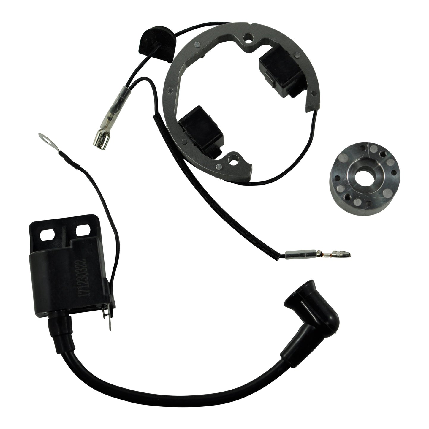 Kit Stator/Rotor/Ignition Rotor Flywheel+Ignition Coil