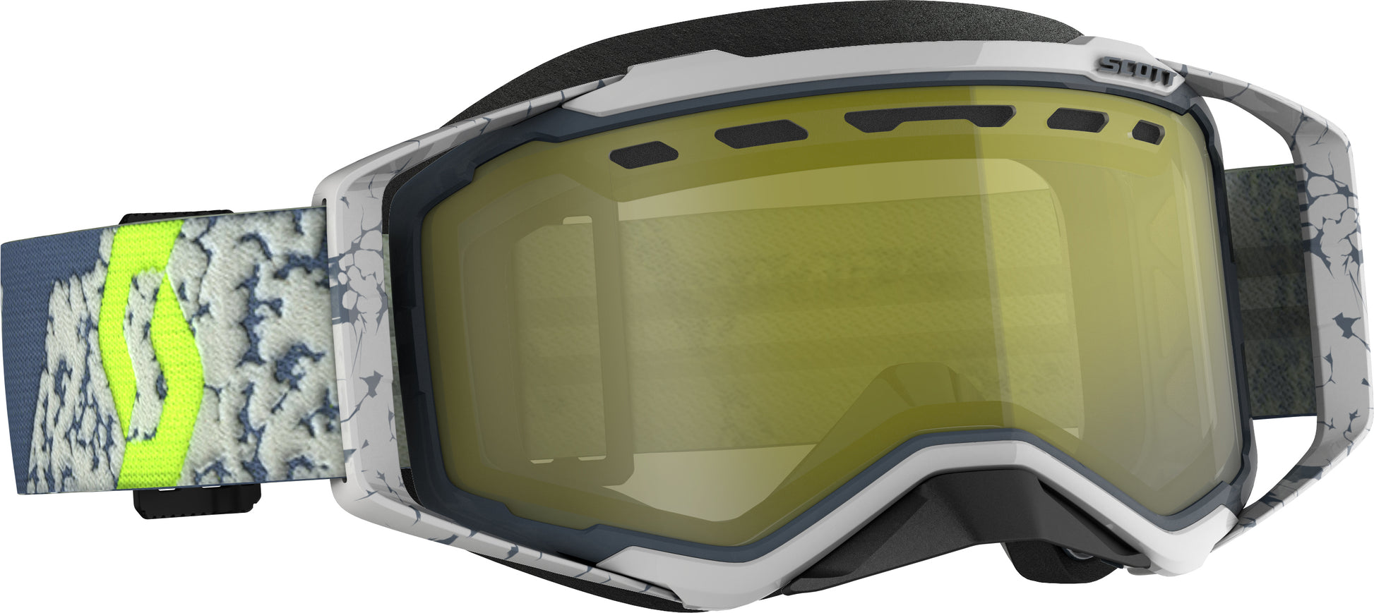 Prospect Snwcrs Goggle Gry/Drk Grey Enhancer Yellow Chrome