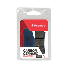 Brembo OE 09-11 BMW K1300R/2015 K1300R/09-15 K1300S Carbon Ceramic CC Brake Pad - Rear