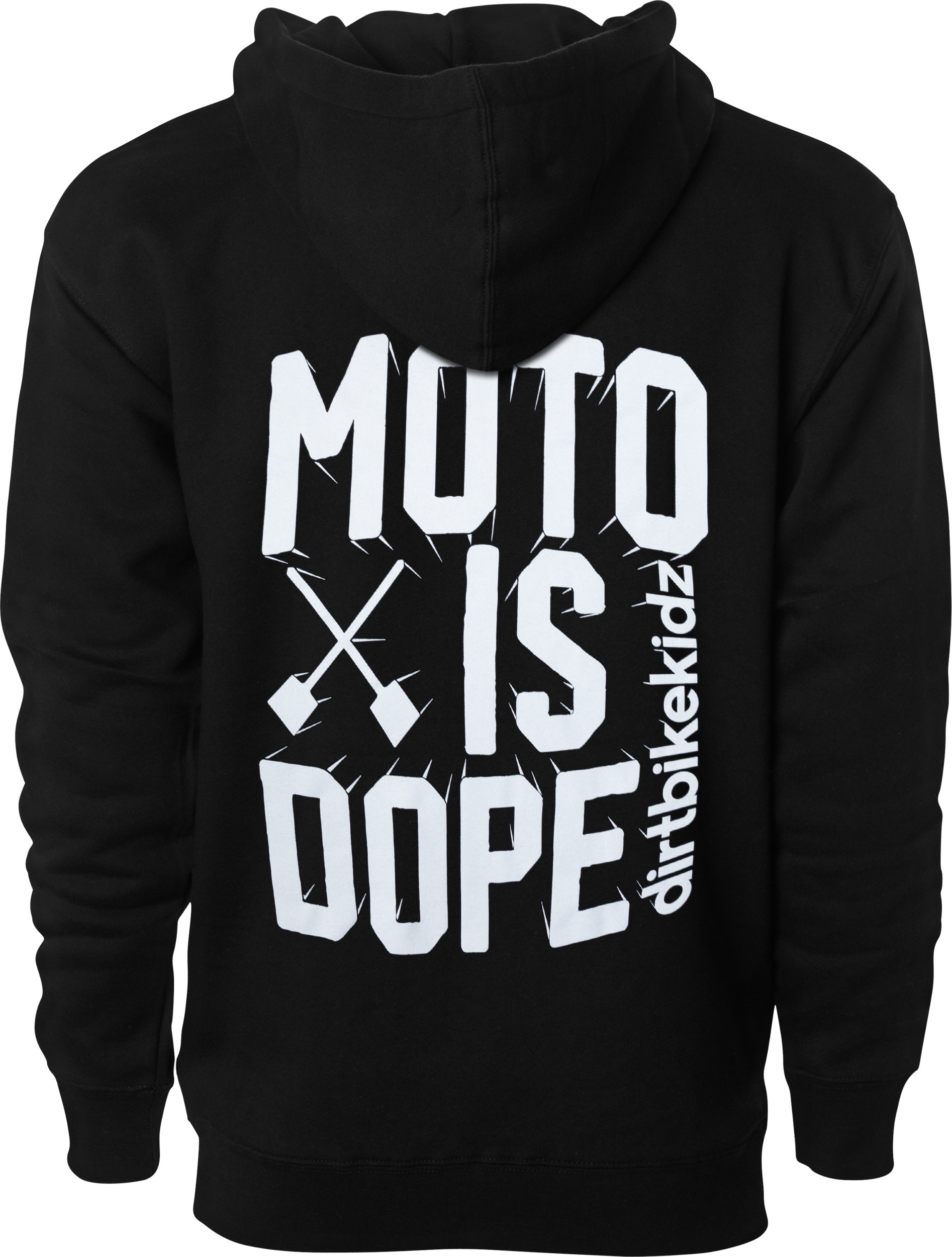 Moto Is Dope Hoodie Black 2x