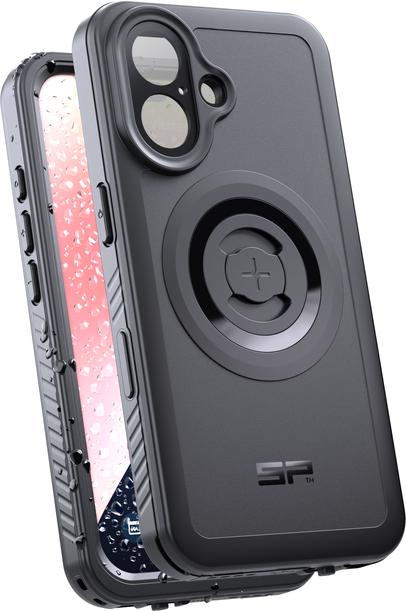 Phone Case Xtreme Spc+ Apple Iphone 16 Black