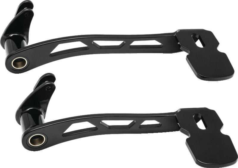 Kuryakyn Girder Extended Brake Pedal 14 and Up Without Fairing Lowers Black