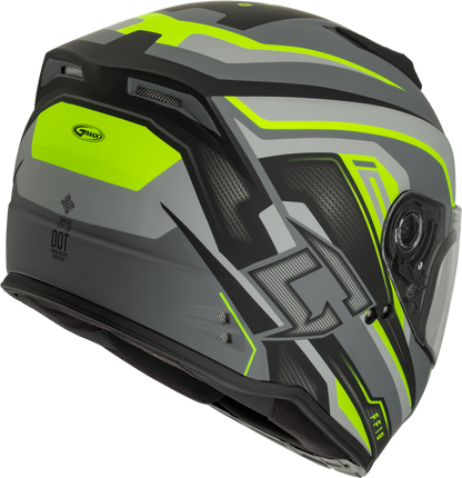 Ff 18 Drift Helmet Matte Grey/Hi Viz Sm