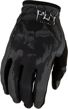 Youth Lite Dark Series Gloves Grey/Black Ys