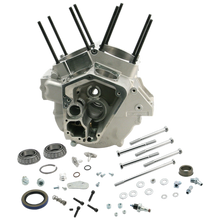 S&S Cycle 92-99 BT 4-1/8in Bore Small Diameter Flywheels Special Application Crankcase - Natural