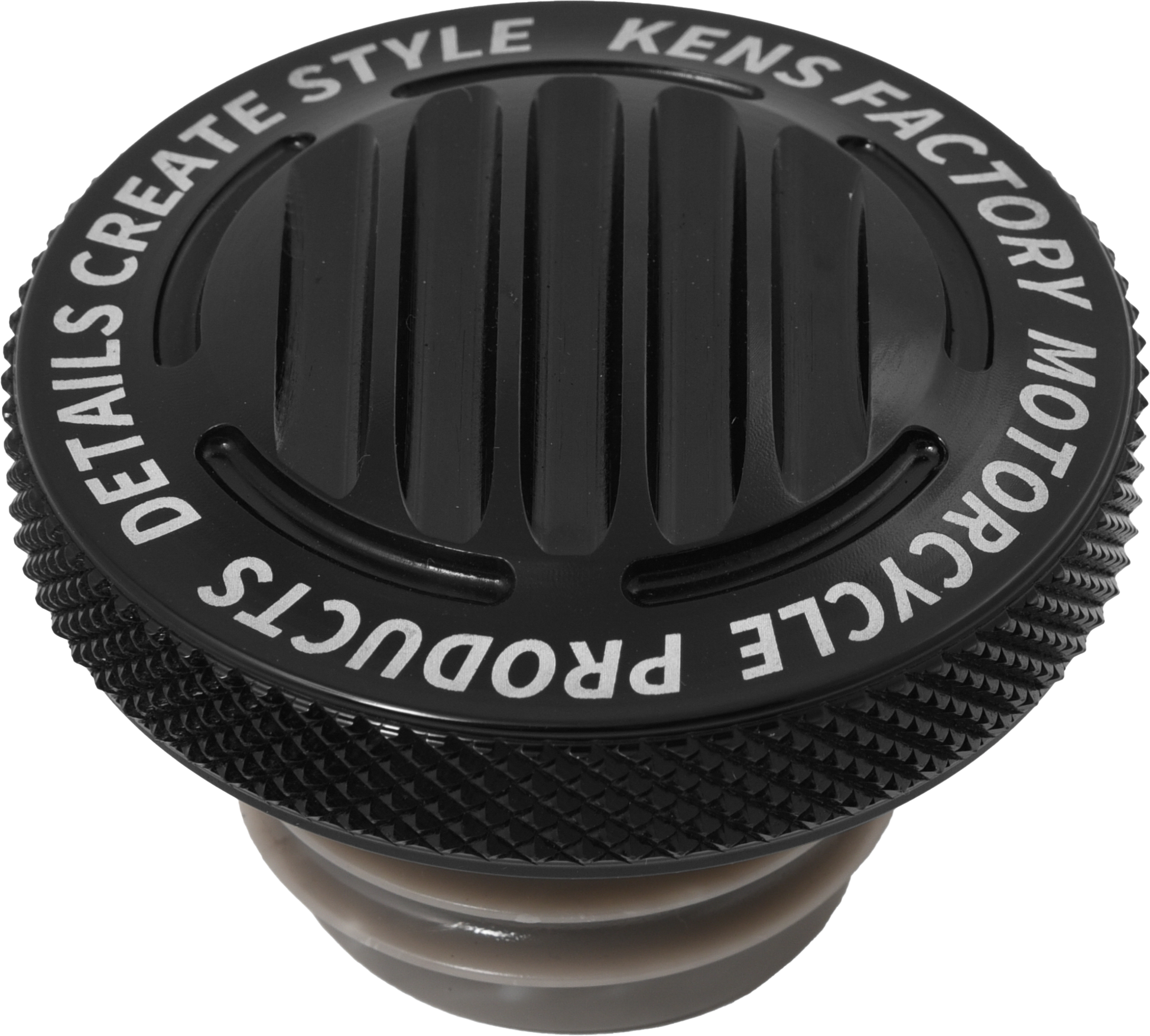 Nl Gas Cap Finned Black Rachet Screw Rh
