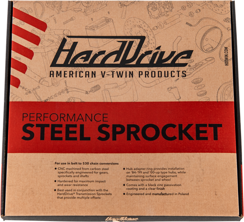 Rear Steel Sprocket 48t Flat 84 22