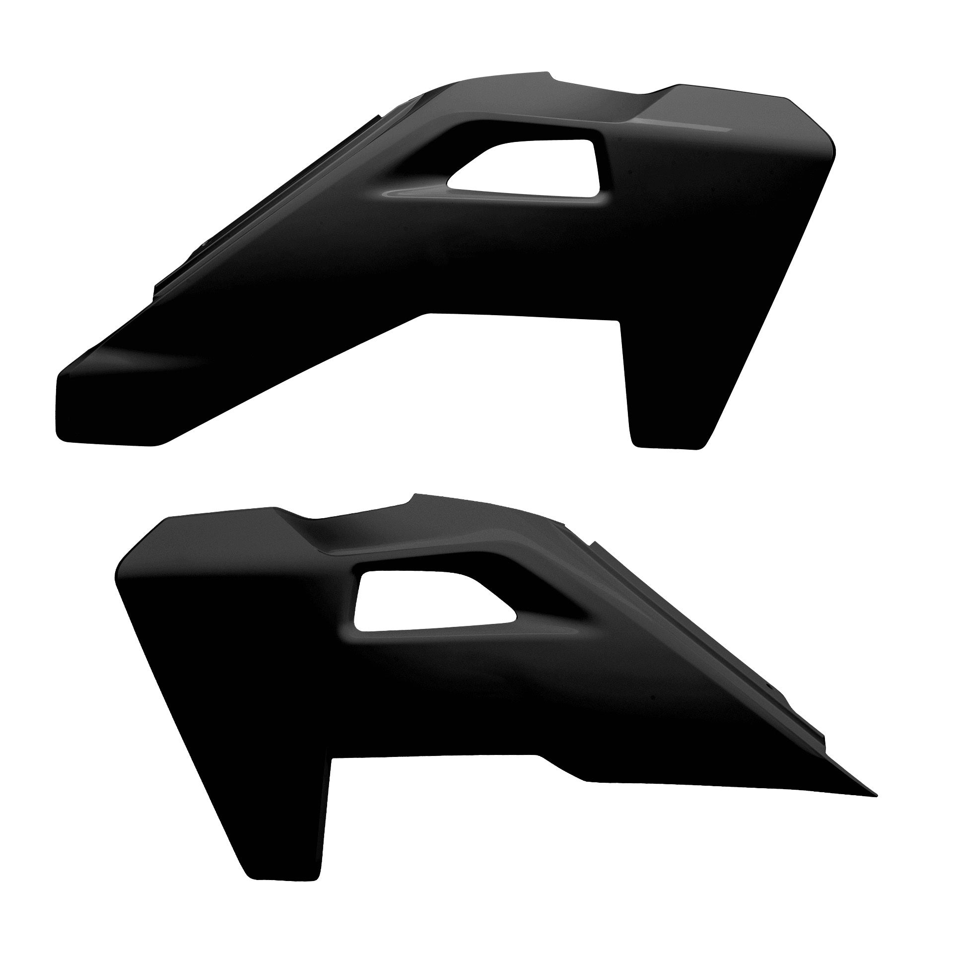 Radiator Scoops Black