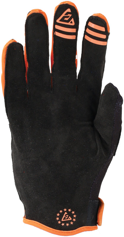 Answer Ascent Prix Gloves Hyper Orange/Black Youth - XL