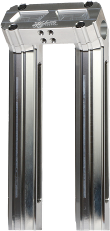 H/D Billet Risers 10" Raw Kickback