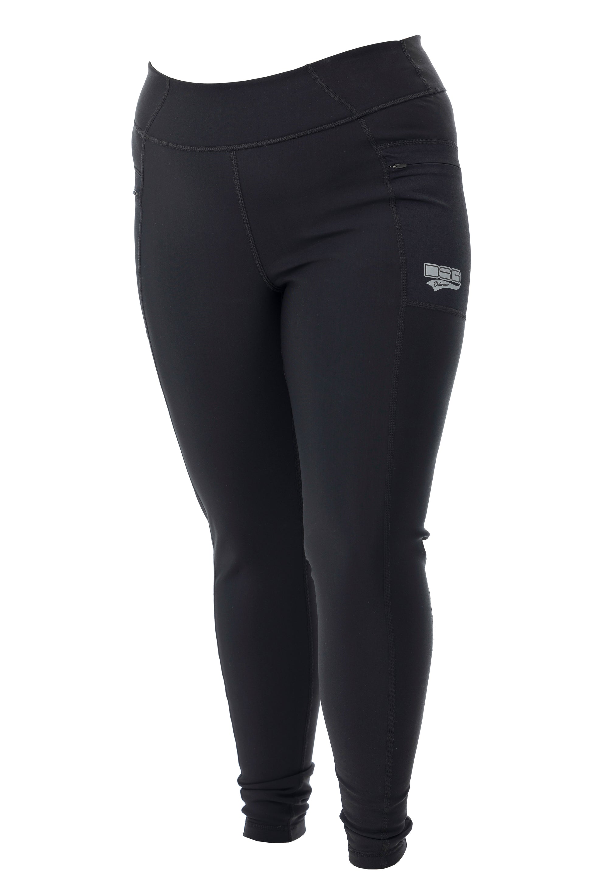 Cold Weather Leggings Black 3x