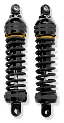 Progressive Harley Ultra Touring 944 Series Shocks 13.0in Super Heavy Duty - Blk/Gld