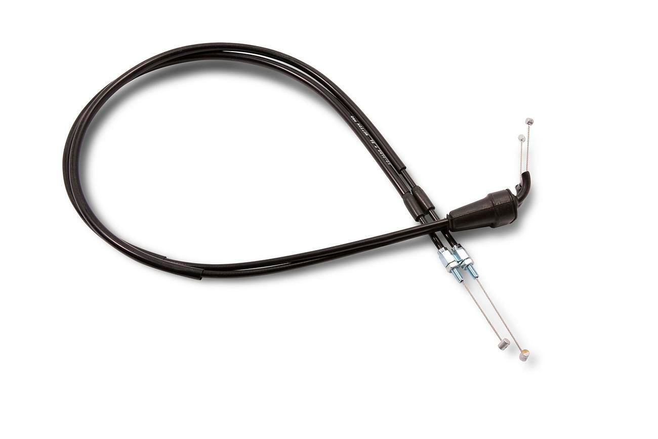 Black Vinyl Throttle Cable Push Pull  Set Ktm/Hus