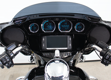 4 Piece Blue Led Gauges `14 22 Flht Flhx Fltr