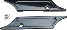 Saddle Bag Latch Covers 93 13 Smooth Blk