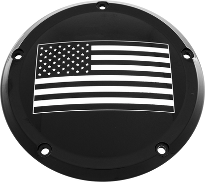 7   Tc Derby Cover American Flag Black