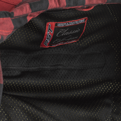Lumberjack Ce Shirt Red Check Textile Sm